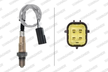 NISSAN Кисневий датчик (лямбда-зонд) QASHQAI / QASHQAI +2 I, X-TRAIL II WAGNER LBS00411