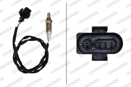 AUDI Кисневий датчик (лямбда-зонд) A3 1.8 T 96-, A6 C5 1.8 T 97-, VW WAGNER LBS00501