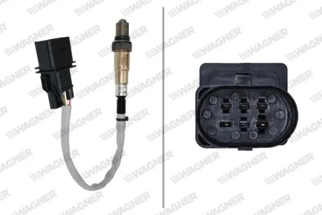 BMW Кисневий датчик (лямбда-зонд) 5 конт. E46 1,8/2,0 01-06, E85 2.0 05-09, E83 2.0 05-11 WAGNER LBS00504