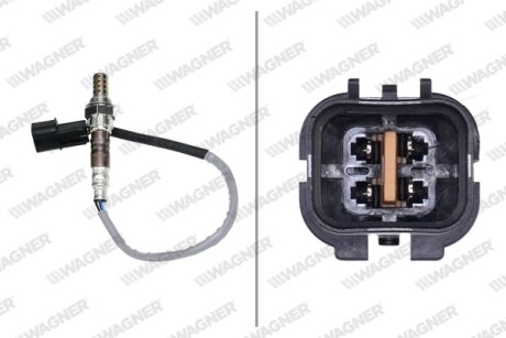 MITSUBISHI Кисневий датчик (лямбда-зонд) Carisma, Space Star 1.6, 1.8 96- WAGNER LBS00513