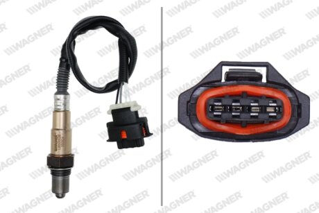 CHEVROLET Кисневий датчик (Лямбда-зонд) CAPTIVA (C100, C140) 3.2 4WD 06-, OPEL ASTRA H 1.6 07-10, CORSA D 1.6 07-14 WAGNER LBS00526