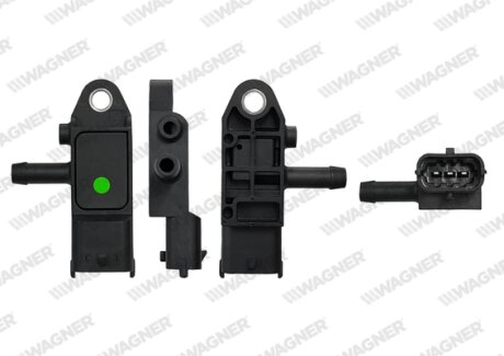 OPEL датчик тиску надуву Astra, Zafira, Vectra, 1,3-1,9CDTI 04- WAGNER PRS00045