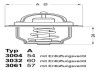 Термостат Ford Escort Fiesta Orion – снят с производства WAHLER 300488D1 (фото 1)