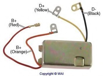 Регулятор генератора WAI IL221