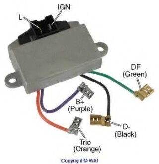 Регулятор генератора WAI M5-515