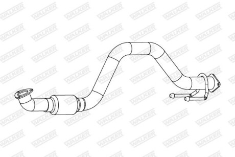 Випускна труба WALKER 10960