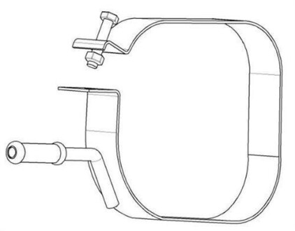 Монт.елемент випуск.сист. WALKER 80594