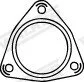 CITROEN прокладка глушника Jumper 09/2006 -, FIAT Ducato 04/2006 - WALKER 84031