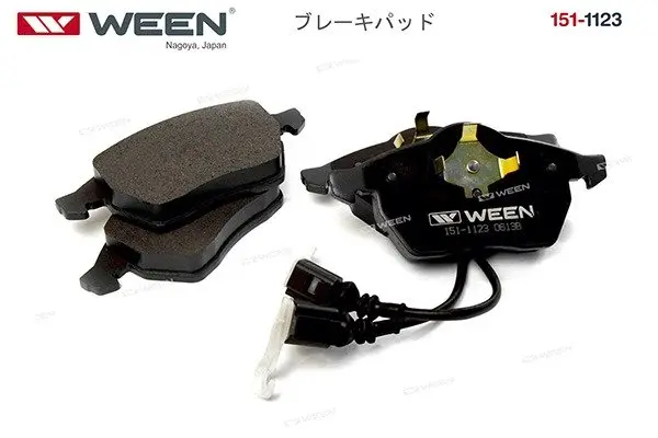 Колодка тормозная передн.(4 шт.) Ween-Toyota Tsusho Corp (з датчиком) (GDB1403) (реальному покупцю суттєва знижка!) WEEN 151-1123 (фото 1)