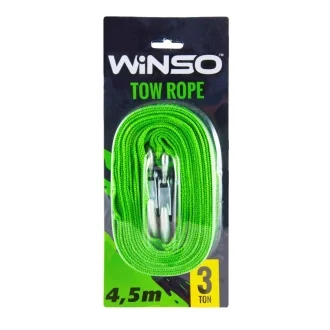 Трос ленточный, с металлическими крючками 3т,4,5м.,блистер WINSO 133450