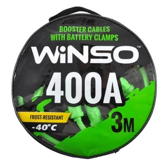 Провода-прикуриватели 400А, 3м, круглая сумка WINSO 138430