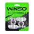 Клеммы аккумуляторные 2шт. блистер, свинцовые, вес 310 грамм (80шт/ящ)) WINSO 146600 (фото 1)