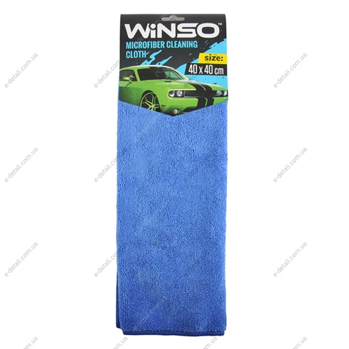Тряпка из микрофибры 40х40см (синяя) WINSO 150300 (фото 1)
