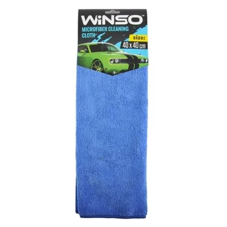 Тряпка из микрофибры 40х40см (синяя) WINSO 150300