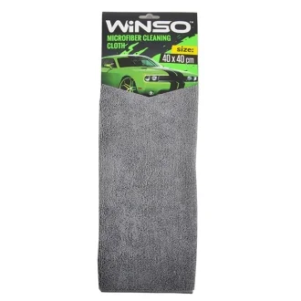 Тряпка из микрофибры 40х40см (серая) WINSO 150310