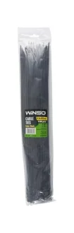 Хомути пластикові чорні 4,8x450 (100шт.) WINSO 248450