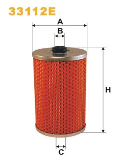 Фільтр паливний Man F90/Lions/NG/SL/Neoplan Transliner/John Deere GN/K/KDV/KV/LM/SL Serie 85- WIX FILTERS 33112E