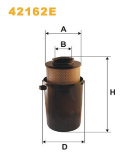 Фильтр воздушный /AK435 (выр-во WIX-FILTERS) WIX FILTERS 42162E