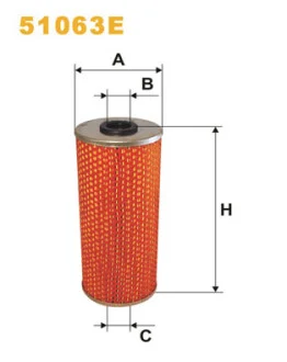Фильтр масляный MB 917 WIX FILTERS 51063E