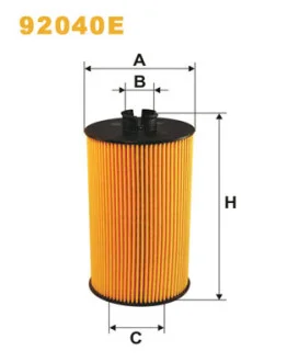 Фільтр масляний MB Vario/Atego OM904 WIX FILTERS 92040E