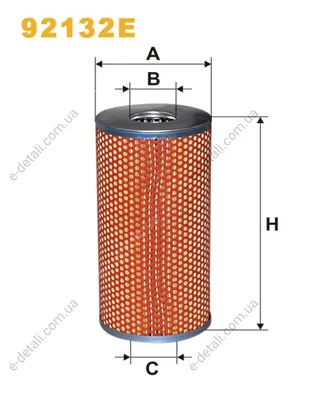 Фильтр масляный Kamaz WIX FILTERS 92132E (фото 1)