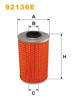 Фільтр масляний Zetor Major 92-06 WIX FILTERS 92136E
