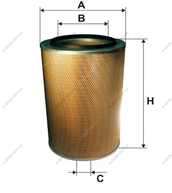 Фильтр воздушный WIX FILTERS 93078E (фото 1)