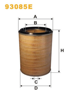Фильтр воздуха WIX FILTERS 93085E