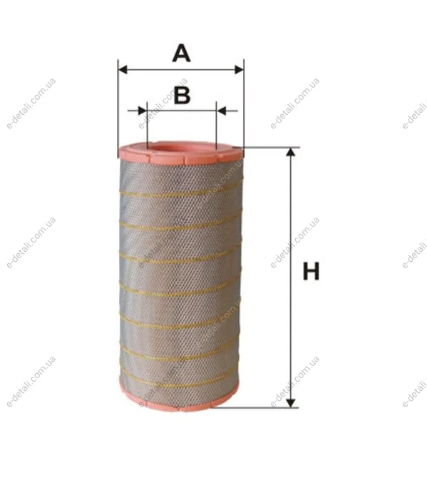 (350/3) WIX FILTERS 93333E (фото 1)