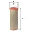 Фильтр воздушный CASE-IH(WIX) WIX FILTERS 93383E (фото 1)
