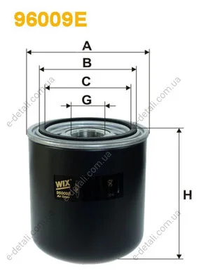 (785/5) WIX FILTERS 96009E (фото 1)
