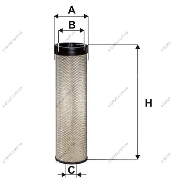 Фильтр воздушный WIX FILTERS WA10332 (фото 1)