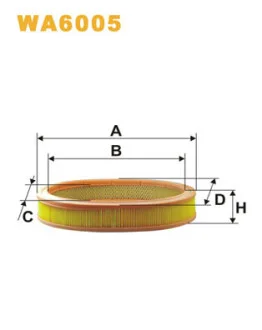 Фильтр воздушный WIX FILTERS WA6005