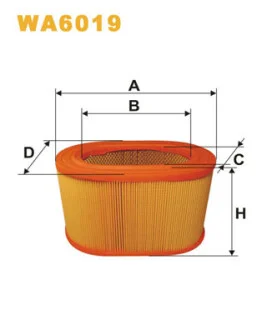 Фільтр повітряний WIX FILTERS WA6019