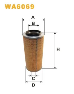 Фільтр повітряний Iveco Daily II 91-96 WIX FILTERS WA6069