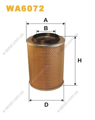 6072 (407/1) WIX FILTERS WA6072 (фото 1)