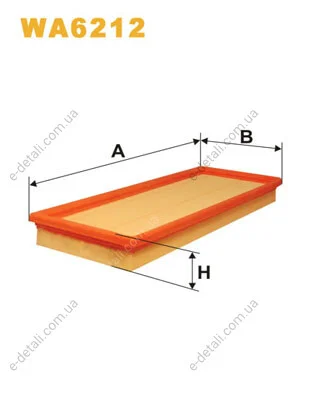 6212 (049) WIX FILTERS WA6212 (фото 1)