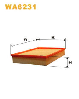 Фільтр повітряний WIX FILTERS WA6231