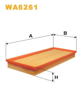 Фільтр повітряний WIX FILTERS WA6261