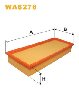 Фільтр повітряний WIX FILTERS WA6276