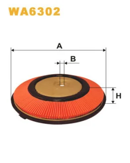 Фільтр повітряний WIX FILTERS WA6302