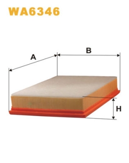 Фільтр повітряний WIX FILTERS WA6346
