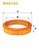 Фільтр повітряний Audi 100/80 1.6-2.1 i 76-94/VW Passat 1.3-1.9 i 73-88/Polo 09-1.3 75-94 WIX FILTERS WA6383 (фото 2)