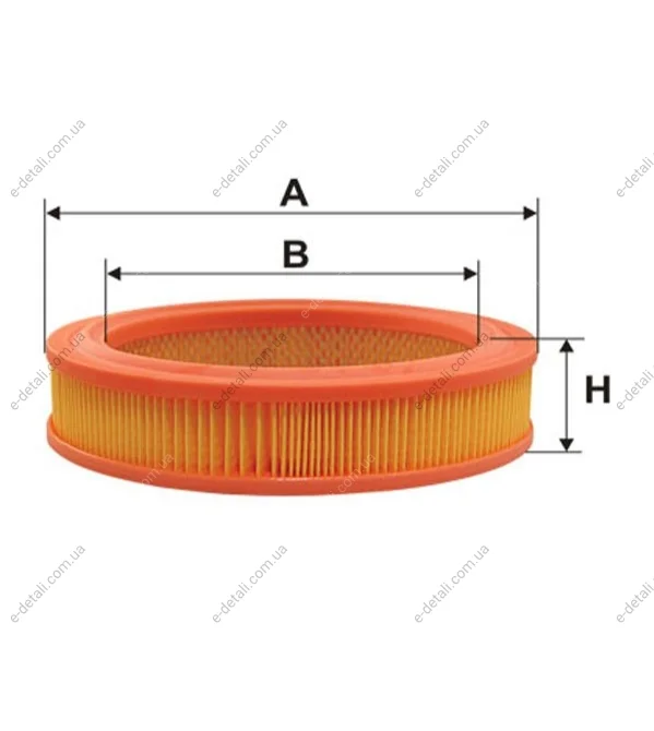 Фильтр воздуха WIX FILTERS WA6394 (фото 1)
