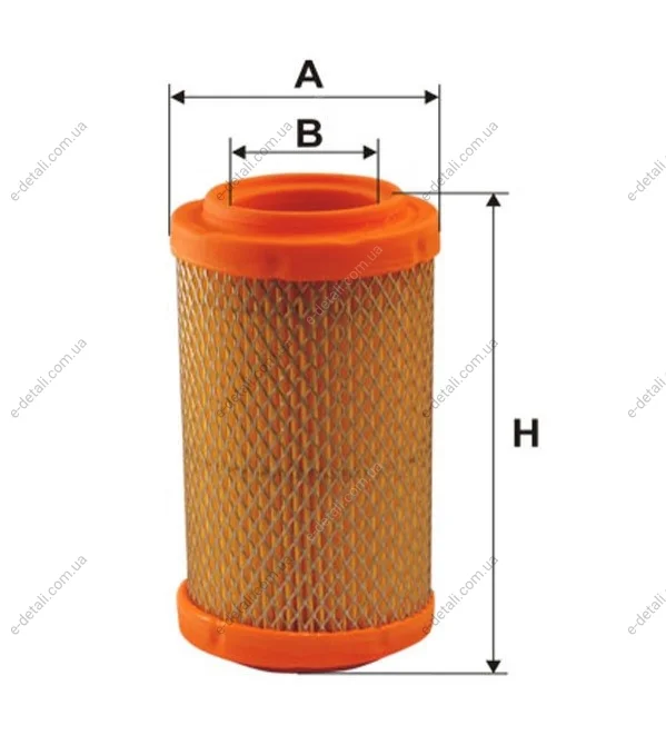 Фільтр повітряний /215 (вир-во WIX-FILTERS) WIX FILTERS WA6397 (фото 1)