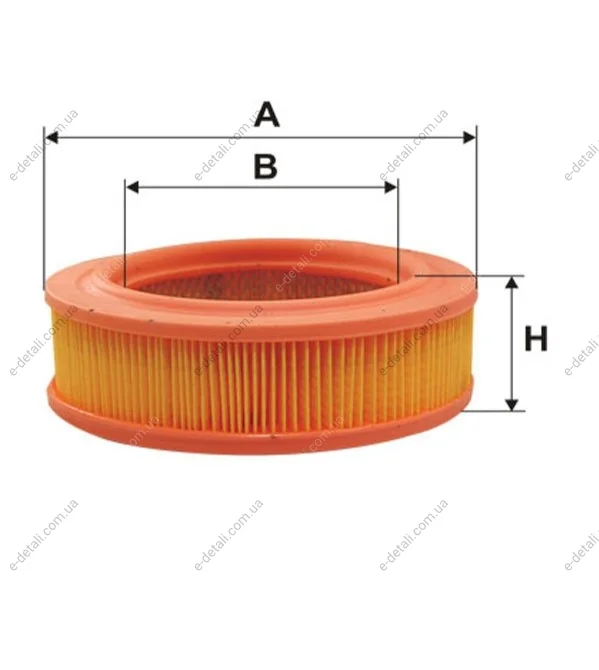 Фильтр воздуха WIX FILTERS WA6401 (фото 1)