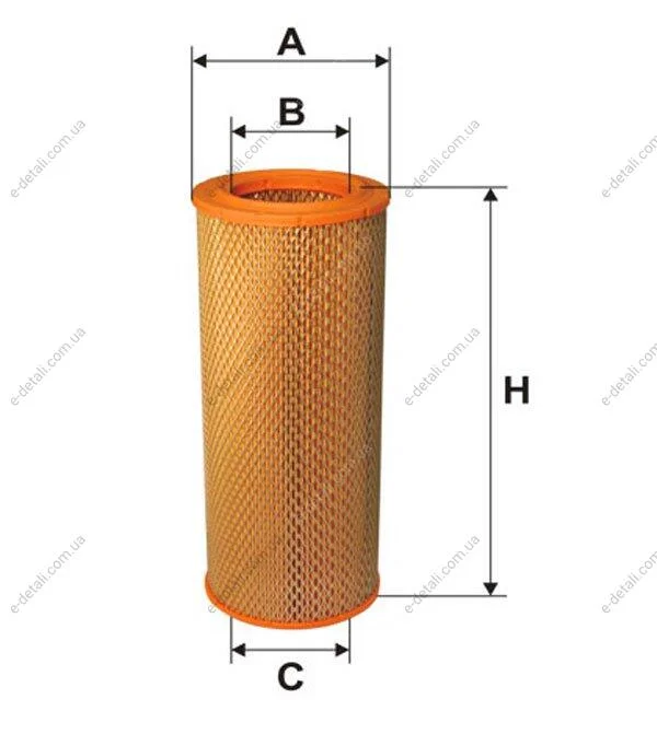 Повітряний фільтр WIX FILTERS WA6416 (фото 1)