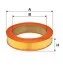Фильтр воздушный MITSUBISHI COLT AR329/ (выр-во WIX-FILTERS) WIX FILTERS WA6494 (фото 1)