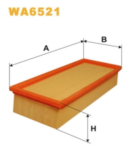 Фільтр повітряний WIX FILTERS WA6521