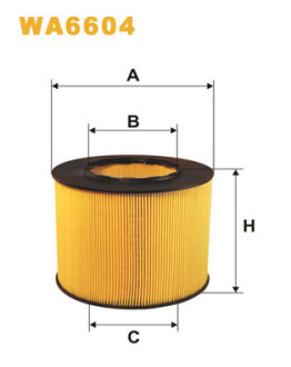 Фильтр воздуха WIX FILTERS WA6604